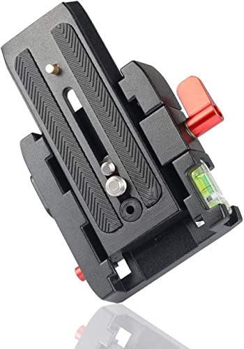 NEOHOOK P200 Quick Release Plate Aluminium Alloy Camera Tripod Base Plate with QR Clamp Adapter with 1/4″ and 3/8″ Screw Hole Compatible with Monforte 501HDV 701HDV 577/519/561/Q5, 4.68inch (P200) NEOHOOK P200 Quick Release Plate Aluminium Alloy Camera Tripod Base Plate with QR Clamp Adapter with 1/4″ and 3/8″ Screw Hole Compatible with Monforte 501HDV 701HDV 577/519/561/Q5, 4.68inch (P200)