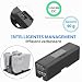4 in 1 Batterieladegerät Dock Station LCD Display Ladestation Intelligentes Ladegerät Hub für DJI Mavic AIR 2 Drohne