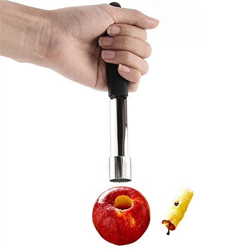 Reiniger Für Rosa Sachen Stahlentkerner, rostfreier Kernentferner, Küchenwerkzeug, einfache Samen, Birne, Obst, Apfel, Küche, Esszimmer Bar (One Size)