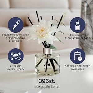 396 st. Dahlia Flower Reed Diffuser, Vanilla Lavender(Also Known as Garden Lavender), 200ml(6.7oz) / Reed Diffuser Sets, Scentsy Home Fragrance, Scented Oils, Home & Bathroom Décor 396 st Dahlia Flower Reed Diffuser Vanilla LavenderAlso Known as Garden Lavender 200ml67oz Reed Diffuser Sets Scentsy Home Fragrance Scented Oils Home Bathroom Decor