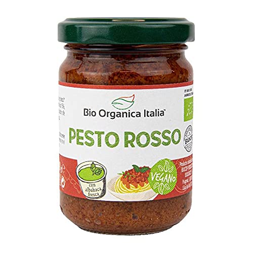 Pesto Rosso Vegano de Tomates Secos Bio Organica Italia 140 gr Cover