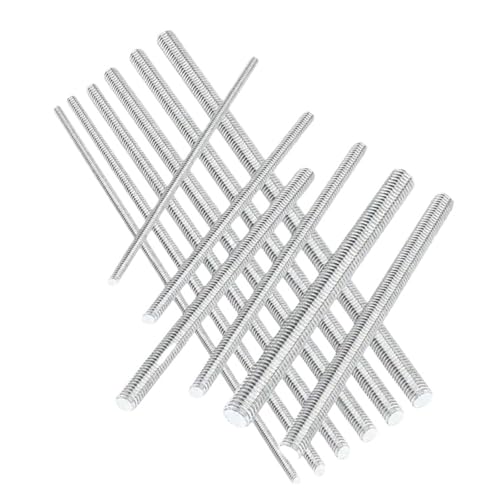 304 Stainless Steel Threaded Rod M2-M20, 250mm/500mm Length, All Thread Stud Bar 1pcs(M4x250mm)