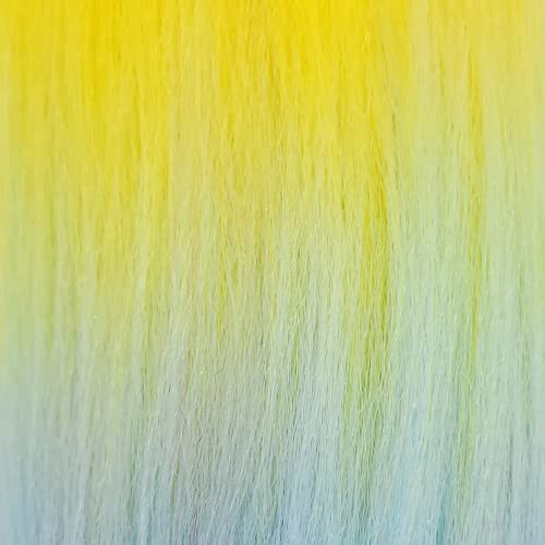 Rainbow Braiding Hair Pre Stretched Braids Kanekalon Braiding Hair Extensions #TOP3
