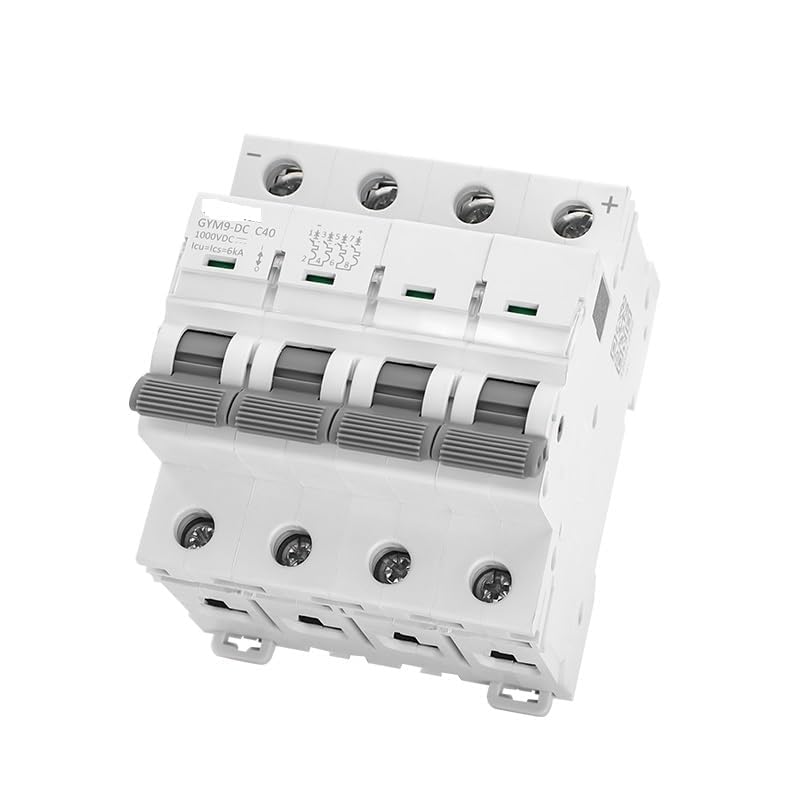 Interruttore magnetotermico, Mini interruttore automatico MCB DC 1000 V 6A 10A 16A 20A 25A 32A 40A 50A 63A 4 poli(10a)