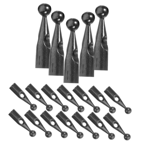 DEARMAMY 20 Stück Teiliges Regenschirm Reparaturset mit Metall Rückperlen Langlebige Schirmknochenabdeckungen für Faltbare Sonnenschirme und Regenschirme Einfache Installation Zubehör
