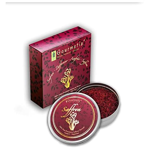 Gourmetia Premium Quality Saffron Threads 5g Cover