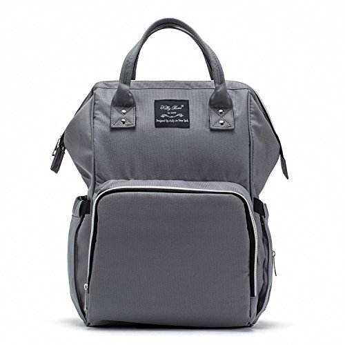 Image of SoHo Metropolitan Diaper Backpack Bag 4pc, Gray