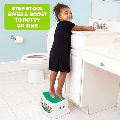 Sesame-Street-Sesame-Squad-Step-Stool-Kids-Step-Stool-Potty-Training-Non-Slip-Bathroom-Kitchen-Lightweight Sesame Street Sesame Squad Step Stool Kids Step Stool Potty Training Non Slip Bathroom Kitchen Lightweight