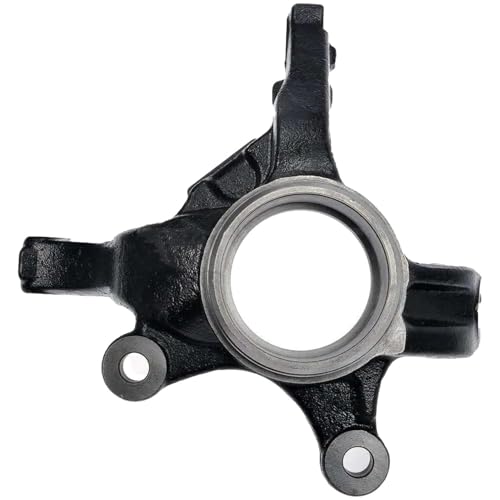 Image of Detroit Axle - 2pc Front Steering Knuckle Kit for 2005-2012 Ford Escape 2005-2011 Mazda Tribute Mercury Mariner, Driver Side Steering Knuckle, Wheel Bearing Hub Replacement