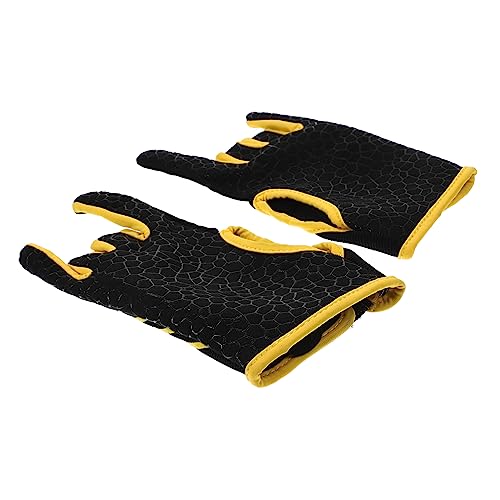 VANZACK 1 Pair Professional Slip Bowling Gloves Breathable Sports Gloves Touchscreen Compatible Size S/m