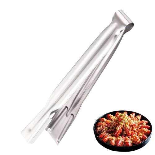 Herramienta para pelar gambas,Acero Inoxidable Desconchador Code | Pinza Práctica Portátil Antióxido Para Cócteles Mariscos Cocina Doméstica Cenas Familiares