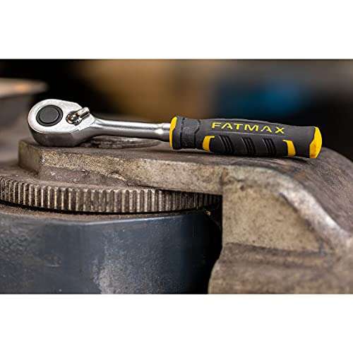 Stanley Fatmax FMMT82676-0 Cricchetto Fatmax Attacco 1/4", Nero, Cliquet - 9