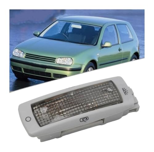 Luz de Techo Interior VW Golf 4 para Viajes Nocturnos Plafón de Lectura Beige 3