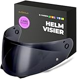 Everalo kompatibel mit Visier HJC I90 - I91 - HJ33 (Dark Schwarz)