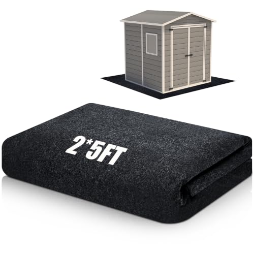 Outdoor Shed Floor Mat 2 x 5 ft, Waterproof Non Slip Rug for Shed Entryway
