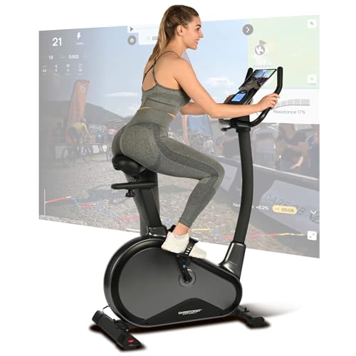 Christopeit Ergometer Heimtrainer EM 8000 – Induktionsbremse, 32 Widerstandsstufen, 12 kg Schwungmasse, Bluetooth & Kinomap, ergonomisch & leise, 21 Programme, LCD, bis 150kg & 210cm Christopeit Ergometer Heimtrainer EM 8000 – Induktionsbremse, 32 Widerstandsstufen, 12 kg Schwungmasse, Bluetooth & Kinomap, ergonomisch & leise, 21 Programme, LCD, bis 150kg & 210cm