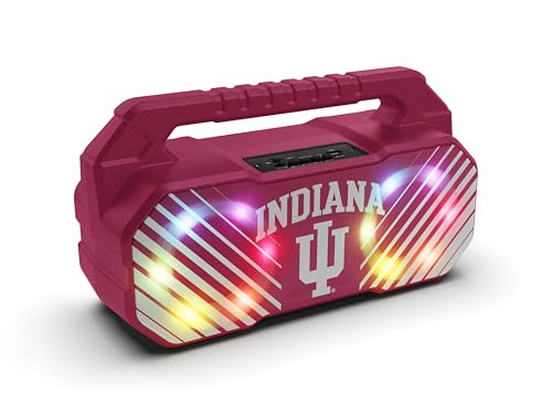 Image of SOAR NCAA Wireless Boombox Speaker, Indiana Hoosiers