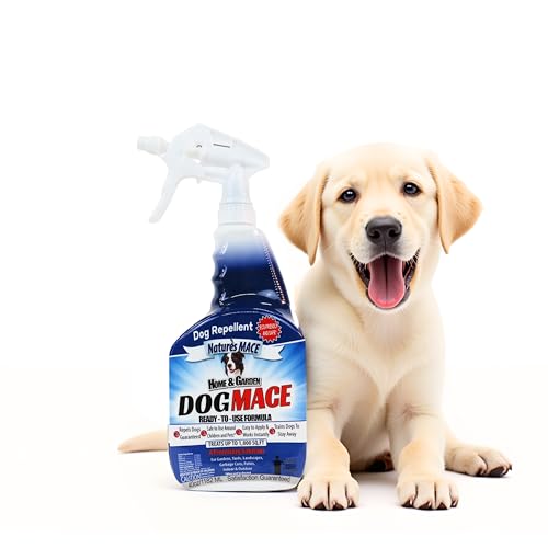 Nature’s MACE Dog Repellent 40oz Spray,Treats 1,000 Sq. Ft., Keep