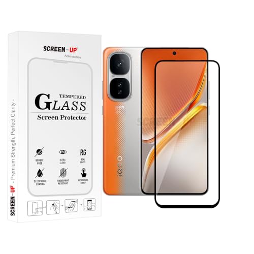 Image of ScreenUp Tempered Glass For vivo iQOO Neo10 (China) - Ultra Clear, 9H Scratch Resistant, Full Coverage, Easy Install Screen Protector