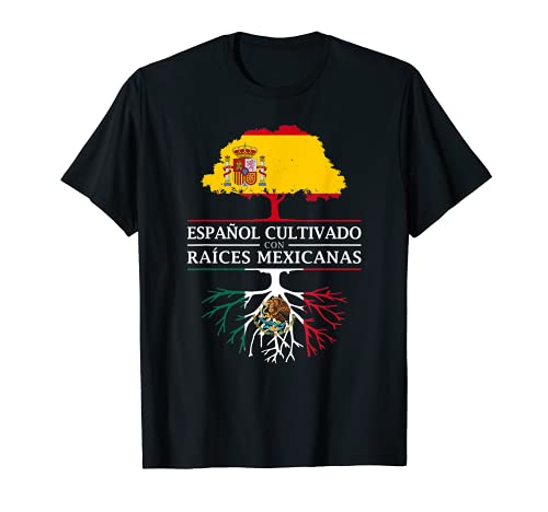 Español Cultivado con raíces Mexicanas - México Camiseta Cover
