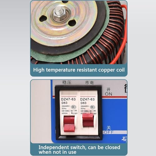 Stabilisateur de tension 220V régulateur automatique 6800VA pour climatiseur - 6