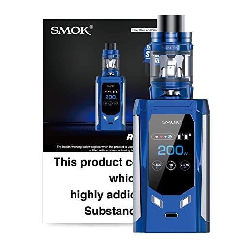 SMOK R Kiss Kit: Compact Powerhouse for Precision Vaping Performance and Flavorful Experience BATTERY NOT INCLUDED (Navy Blue) 2mL SMOK E Cigarettes Vape Kit No Nicotine