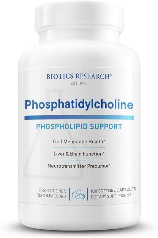 Evorina Biotics Research Phosphatidylcholine 420 mg/softgel, Healthy Cognitive Function, Derived from Lecithin, Contains Choline for Neurotransmitter Acetylcholine, 100 Servings | High Strength Herbal Supplement | Clean Label Ayurvedic Wellness-image-43
