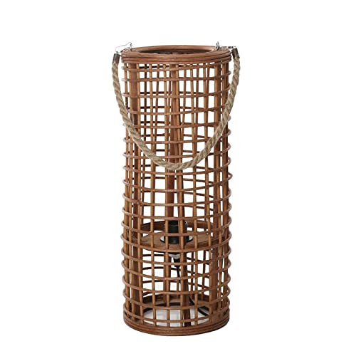 homes r us هومز أر أس Mona Rattan Lamp, B own - Small