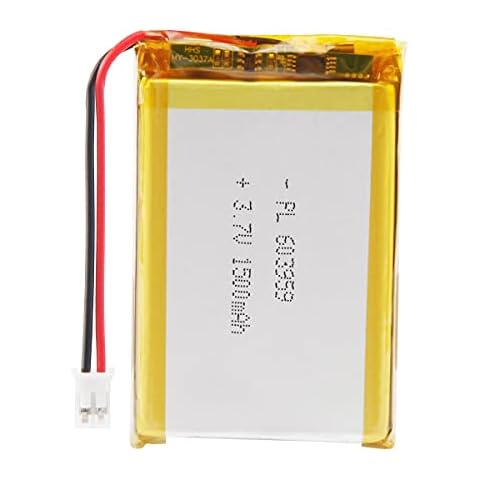 YDL 3.7V 1500mAh 603959 Lipo battery Rechargeable Lithium Polymer ion Battery Pack with JST Connector Cover