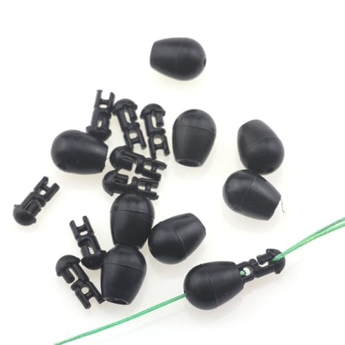 100 piezas cuentas de cambio rápido S/L para pesca miniatura 5
