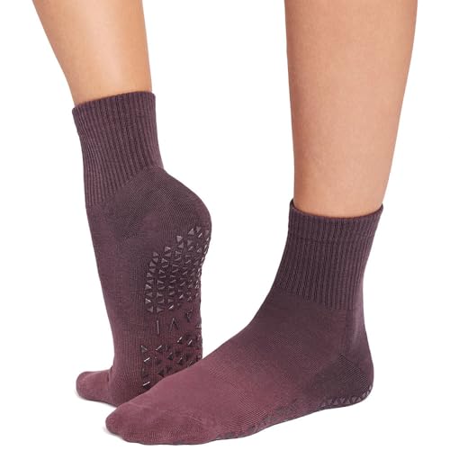 Image of TAVI Aria Pilates Socks - Grip Socks for Women with Non-Slip Grippy Sole and Arch Support, Wear for Yoga, Barre, Dance