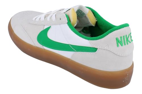Nike Nike Heritage Vulc Skateboarding Trainers - Summit White & Lucky Green