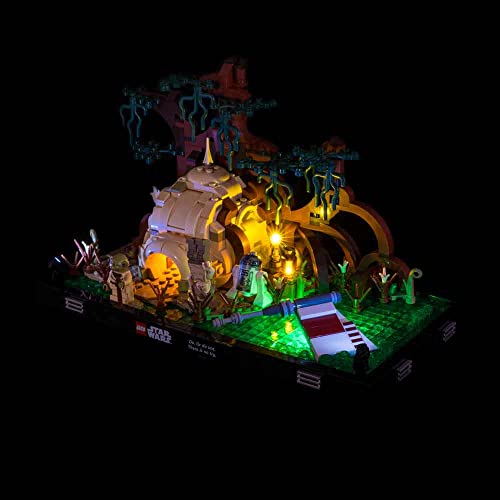 Light My Bricks Light Kit Compatible With Lego Dagobah Jedi Training Diorama 75330 (Set Not Included) #TOP3