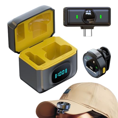 Mini micrófono magnético para Vlog con doce horas de autonomía y sonido claro