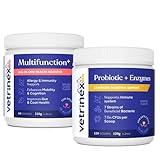 Vetrinex Labs Daily Doggie Vitamins and Gut Health Booster- Effective probiotics with Digestive enzy