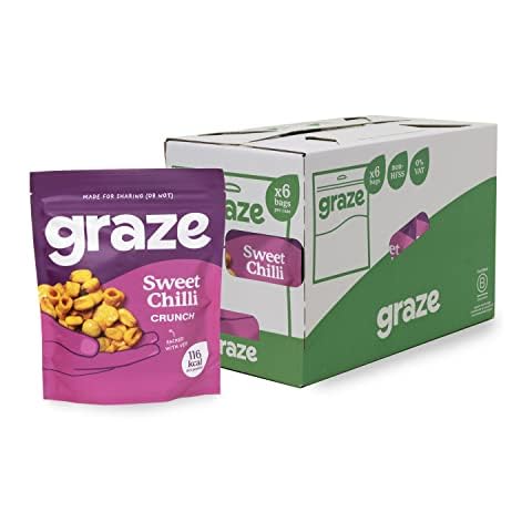 Graze Sweet Chilli Crunch Vegan Snacks Cover