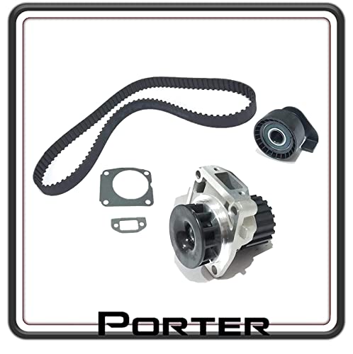  KIT POMPA ACQUA COMPLETO DI CINGHIA DISTRIBUZIONE TRASMISSIONE COMPATIBILE PER PIAGGIO PORTER 1200 DIESEL - PORTER 1400 DIESEL (LDW-1404) - PIAGGIO QUARGO DIESEL (LDW-702) TUTTI I MODELLI.