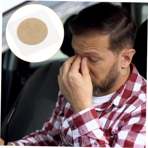 GARVALON 10 Peças De Gesso Para Alívio De Enjôo Suprimentos De Viagem Para Remendo De Enjôo Portátil