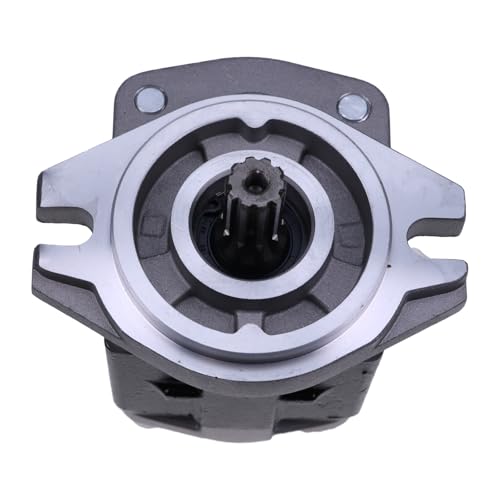 Image of Hydraulic Gear Pump 91E71-00100 91E7100100 Compatible with Nissan Engine K25 Compatible with Mitsubishi Forklift FG30 FG30N