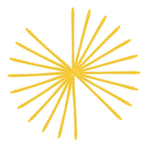 ERINGOGO Hair Styling Rollers 10pcs Hair Rollers Spiral Curls Perm Rods Firm Fixing Design