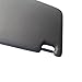 Black Driver Side Sun Visor with Vanity Mirror Replacement for VW Golf MK7 2013–2021, Passat B8, Jetta MK7, T-Cross, T-ROC, Golf Sportsvan, E-Golf, CC – OEM# 5GG857551