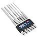 Sealey AK9128L Parallel Pin Punch Set, Silver, 6 Pieces