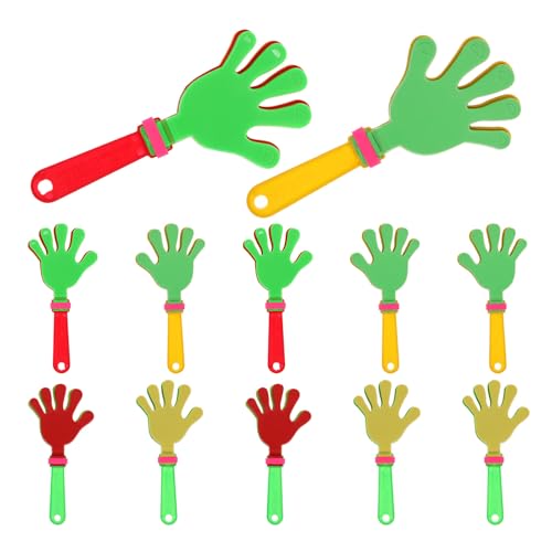 iplusmile 12pcs 拍手 誕生日 パーティー用品 応援用 拍手デバイス(ランダムカラー)