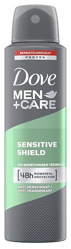 image for Dove Men+ Care Dry Spray Antiperspirant Deodorant 150 ML Pack of 6 Mix