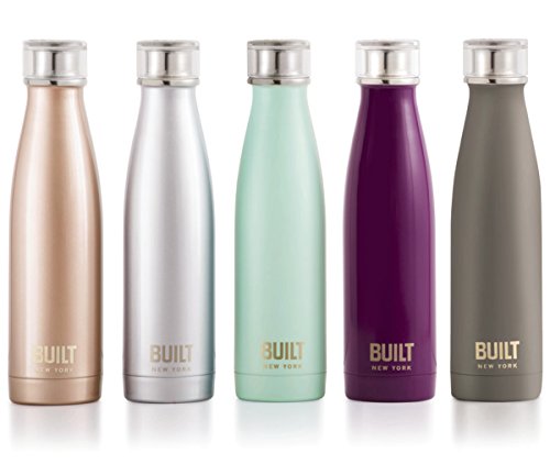 BUILT Perfect Seal Borraccia in Acciaio Inox