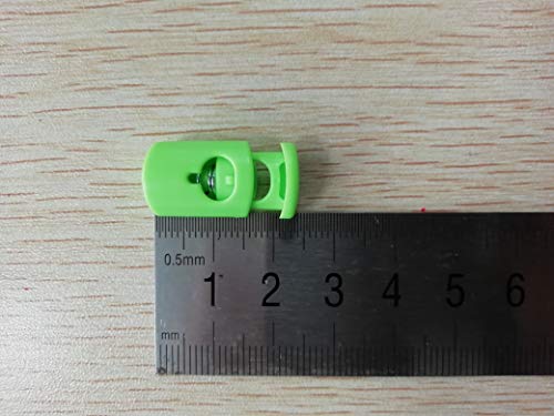 Dyzd Plastic Cord Lock End Spring Stop Toggle Stoppers Heavy Duty Cord Lock For Lanyard,Luggage,Clothing,Backpack And Various Kinds Of Outdoor And Gym Products(10Pcs,Black) #TOP4