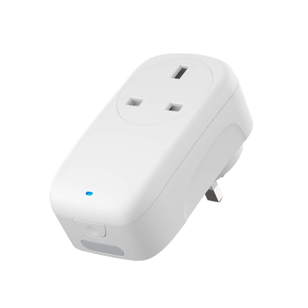 BroadlinkSmart Plug (NoAPP Version), Wi-Fi Timer Smart Outlet Socket with Night Light, Compatible with Alexa/Google Home/IFTTT, No Hub Required, 13A, Remote Control Anywhere, SP4L-UK (1-Pack)