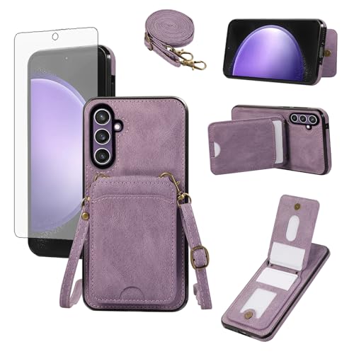 Coques Asuwish S24 FE violette SXFZKBK anti-rayures écran