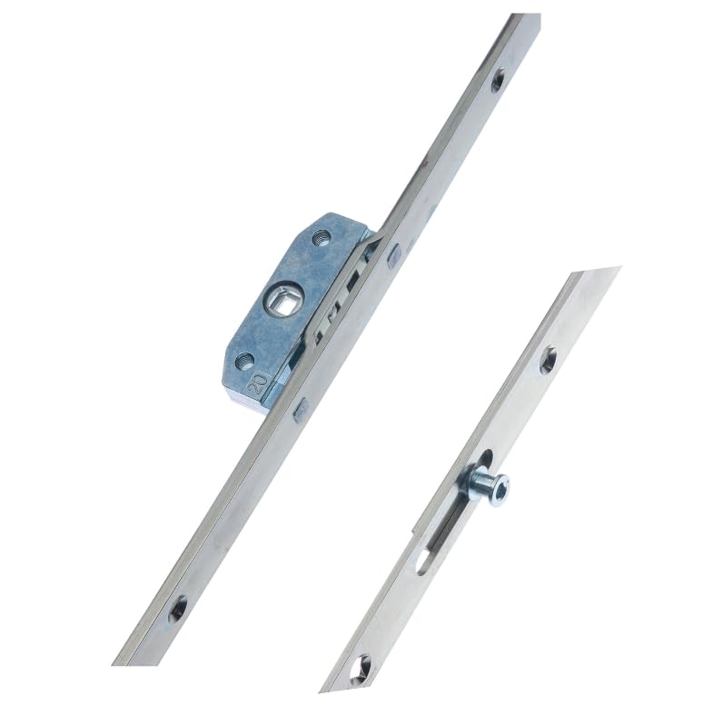 ERA Espagnolette Bar Window Lock, Casement Windows, Face Fixed with Mushroom (20mm Backset 1200mm)