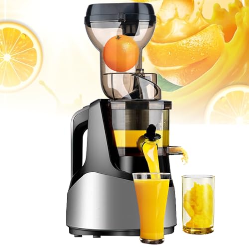 Licuadora portátil de prensado en frío, extractor de baja velocidad para frutas y verduras, control de pulpa ajustable, piezas fáciles de limpiar aptas para lavavajillas, electrodoméstico compacto p